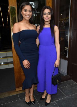 Bhavna Limbachia and Tisha Merry - Brasserie Abode Launch in Manchester