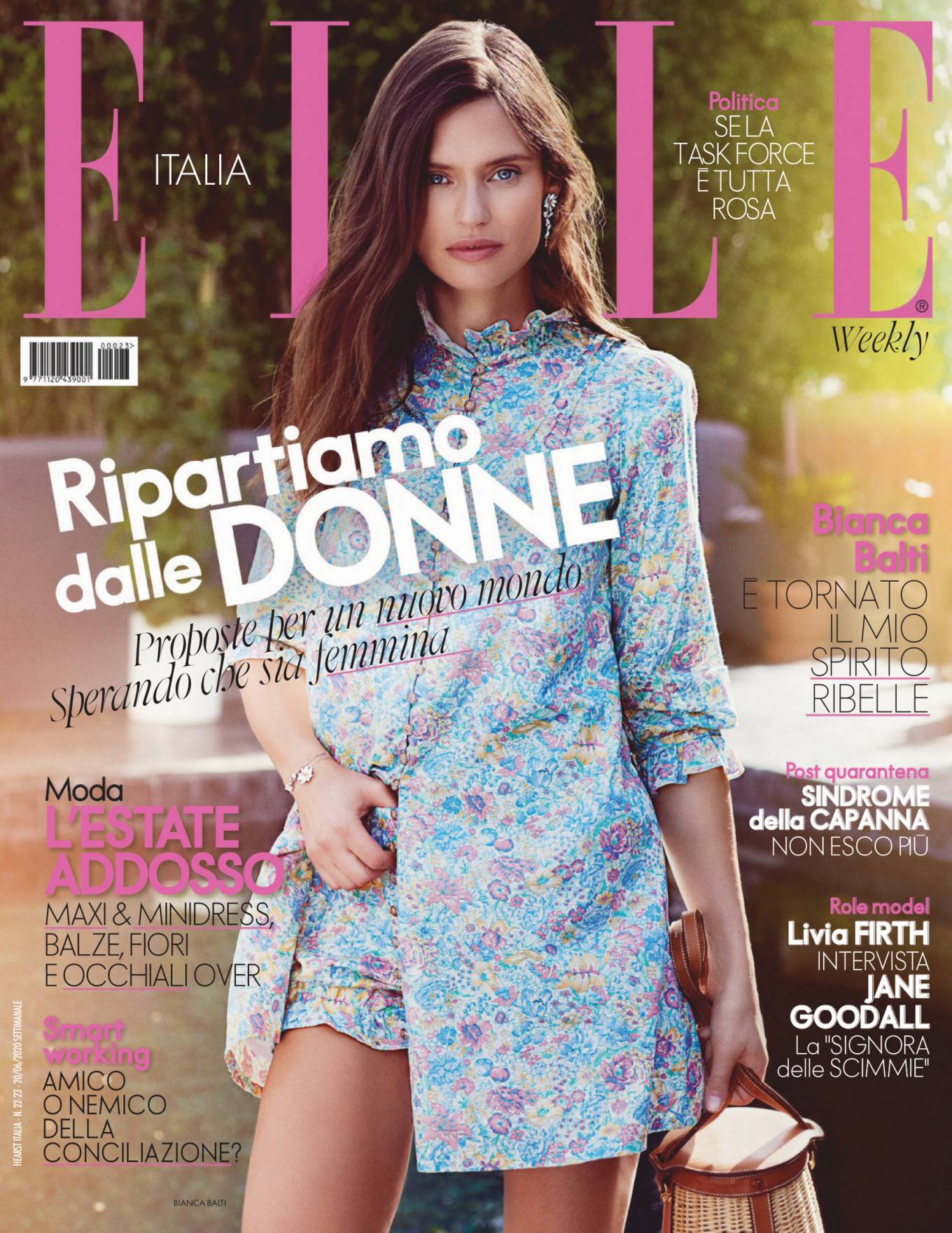 Bianca Balti - Elle Italy Magazine 2020-01 | GotCeleb