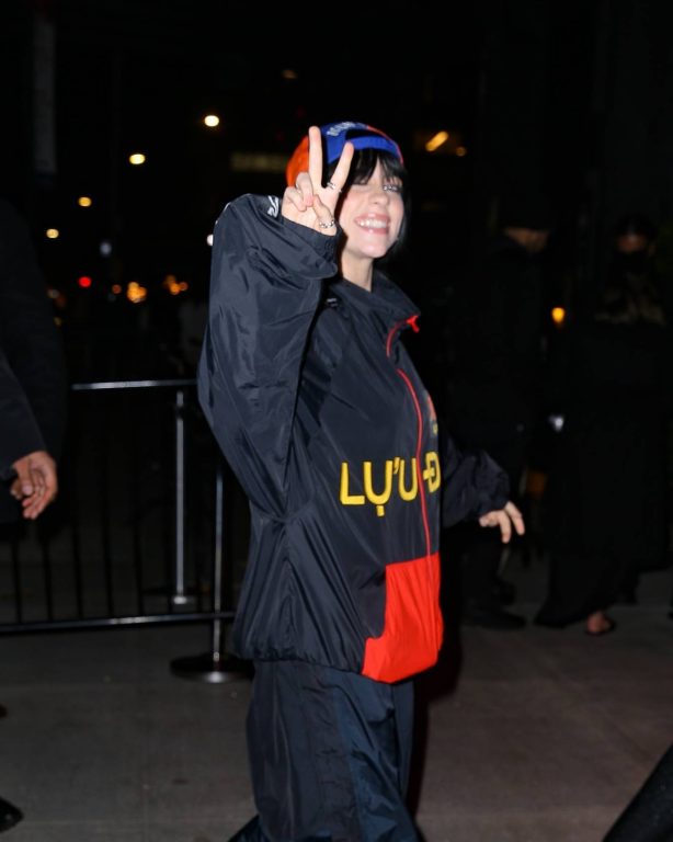 Billie Eilish - Arriving at a Met Gala after-party in New York
