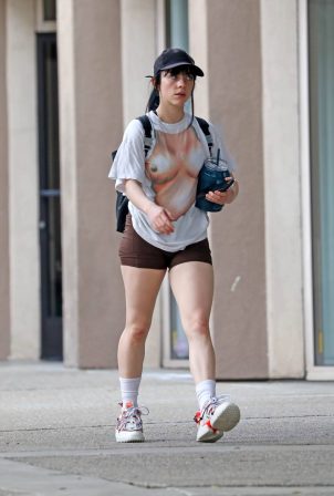 Billie Eilish - Seen after workout in Los Angeles