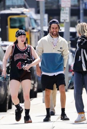 Billie Eilish - With Alex Wolff stepped out in Los Angeles