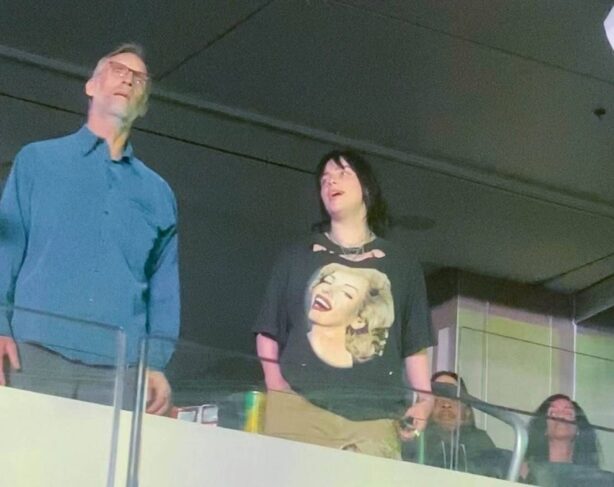 Billie Eilish - With her dad Patrick O’Connell at Paul McCartney concert