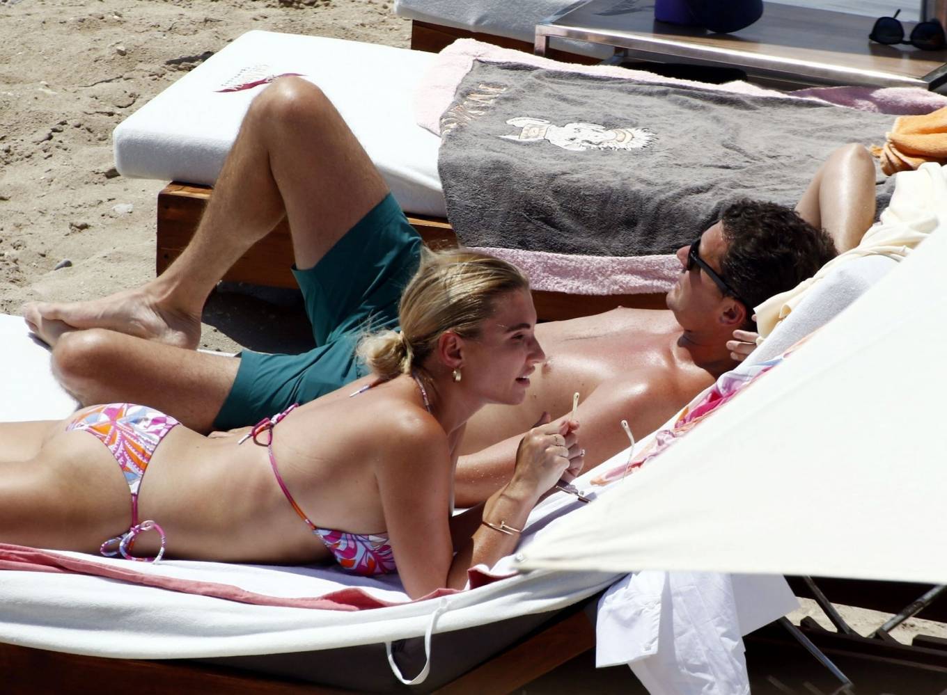 Billie Faiers in Bikini on holiday in Ibiza. 