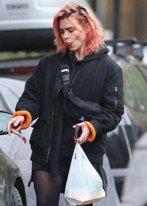 Billie Piper out in London