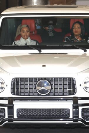 Blac Chyna - Is spotted leaving court in Los Angeles