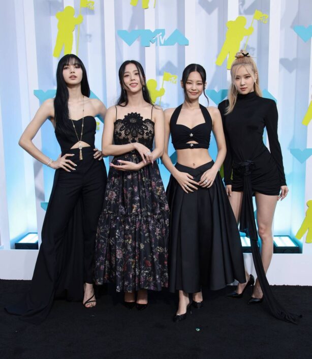BLACKPINK - arrivals to the 2022 MTV VMAs on August 28, 2022 in New Jersey
