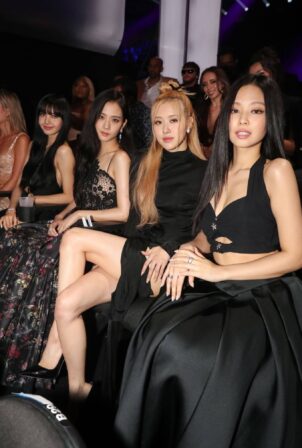 BLACKPINK - Pictured during the MTV VMAs