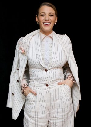 Blake Lively - 'A Simple Favor' Press Conference in New York