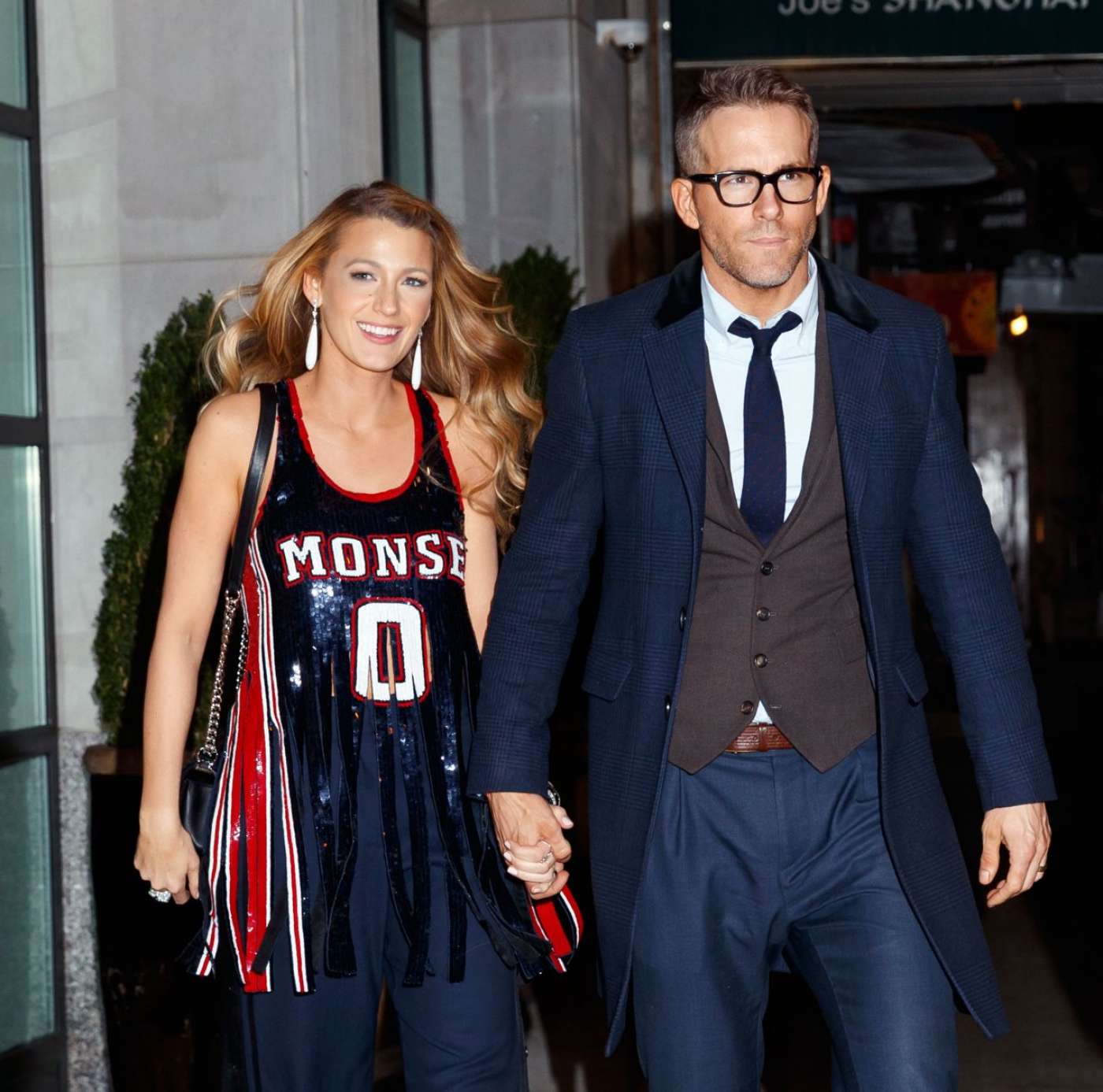 Blake Lively and Ryan Reynolds – Exiting a Special Screening of 'All I ...