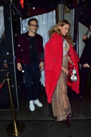 Blake Lively and Ryan Reynolds - Leaving Taylor Swift's 30th Birthday Bash in NYC