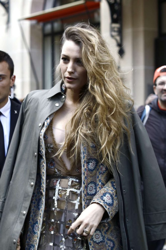 Blake Lively - Out in Paris