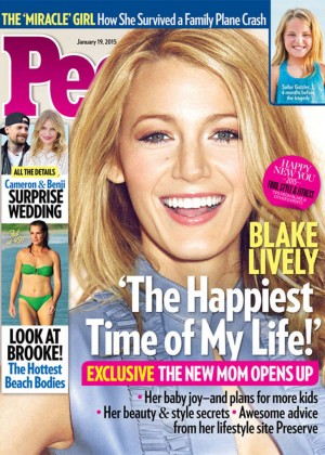 Blake Lively - People Cover Magazine (February 2015)