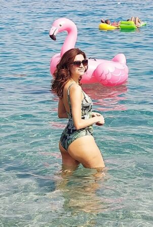 Blanca Blanco - In a bikini in Catanzaro - Italy