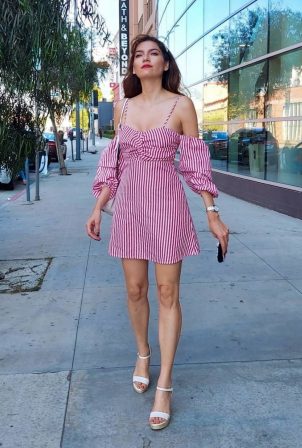 Blanca Blanco - Spotted shopping at Bed Bath and Beyond in Los Angeles