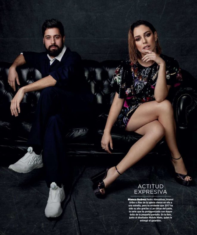 Blanca Suarez - Harper's Bazaar Spain Magazine (January 2018)