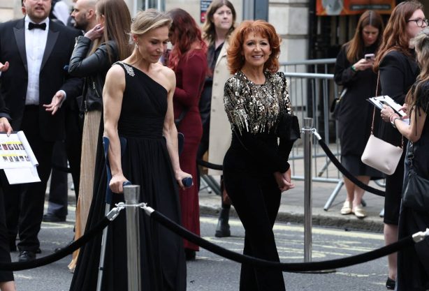 Bonnie Langford - Meet fans at Olivier Awards RAH London