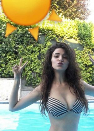 Bouchra in Bikini - Snapchat