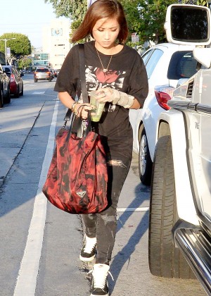 Brenda Song out in West Hollywood