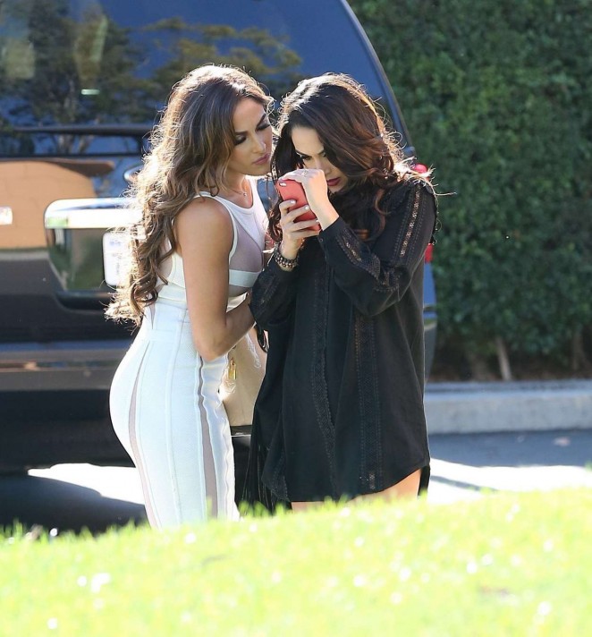Brie and Nikki Bella - Photoshoot in Los Angeles
