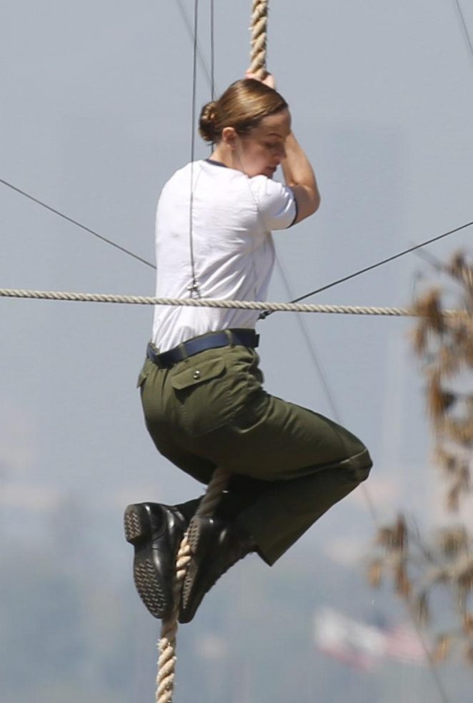 Brie Larson - Filming 'Captain Marvel' set in LA