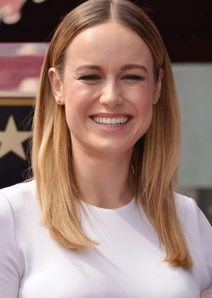 Brie Larson - John Goodmans Hollywood Walk Of Fame Ceremony in Hollywood