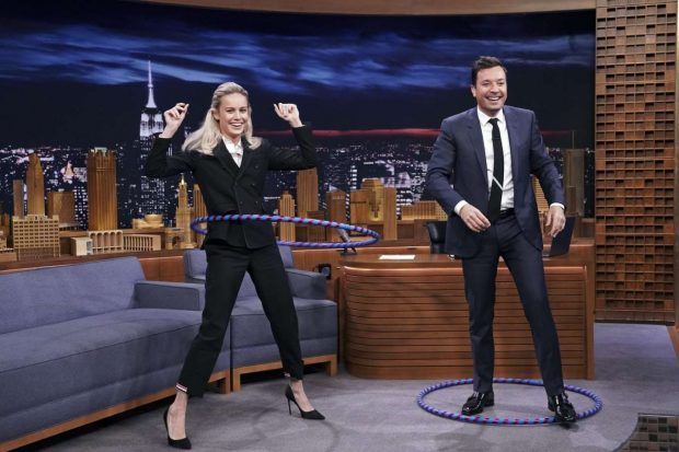 Brie Larson - On 'The Tonight Show with Jimmy Fallon' in NY
