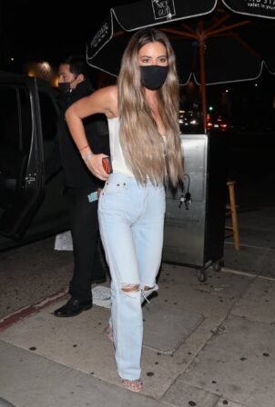 Brielle Biermann - Dinner at The Nice Guy in West Hollywood