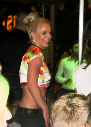 Britney Spears at XS Nightclub in Las Vega