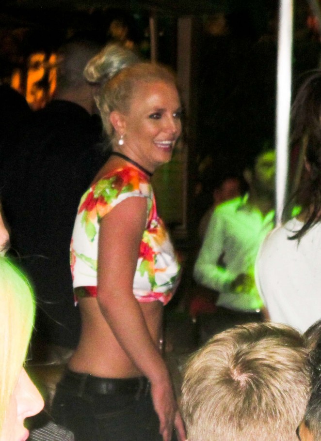Britney Spears at XS Nightclub in Las Vega