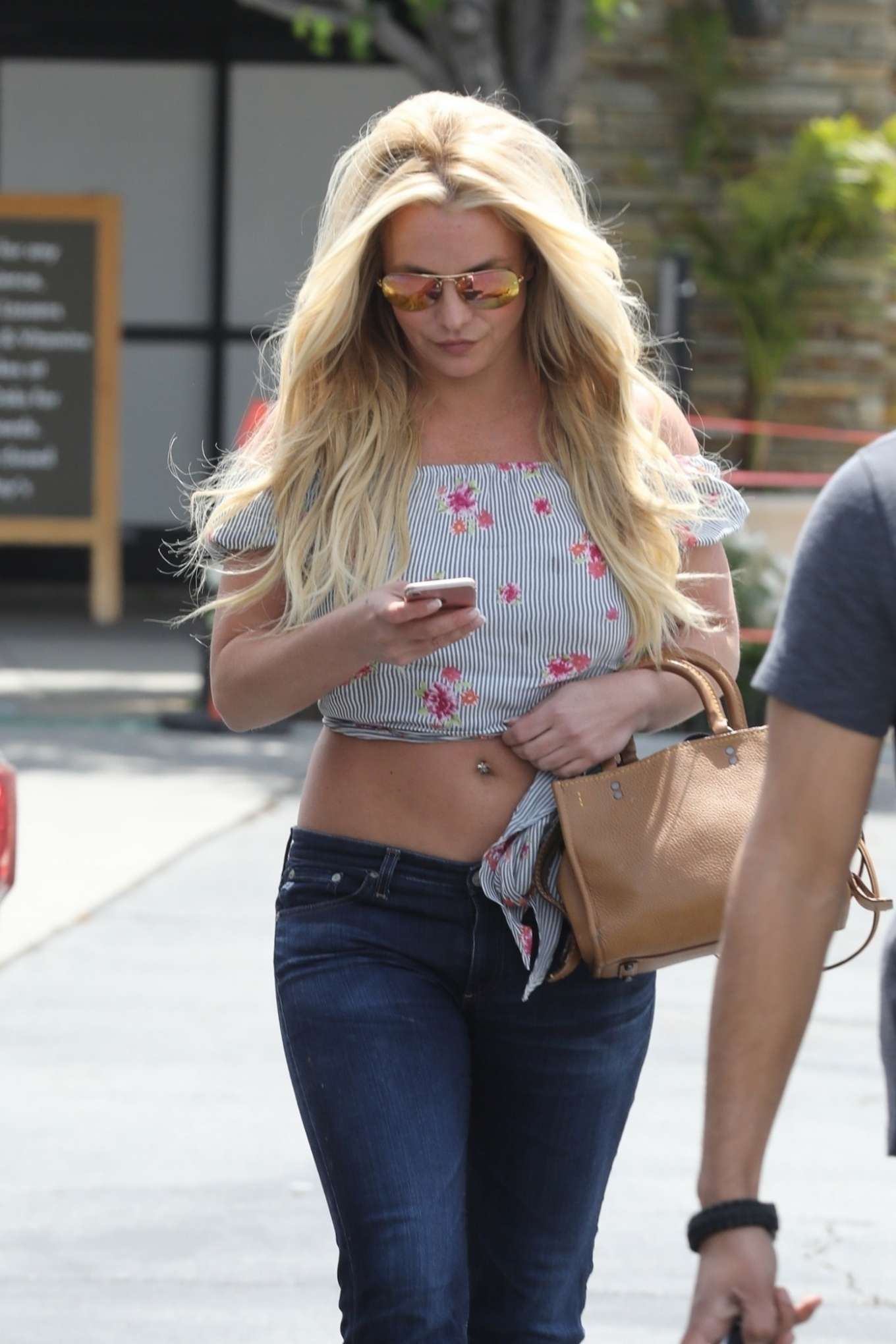 Britney Spears in Jeans â€“ Out in Westlake