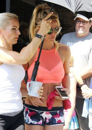 Britney Spears - Seen out in Los Angeles