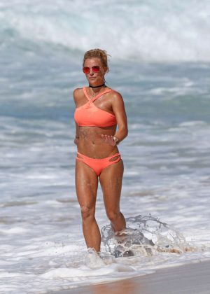 Britney Spears - Wearing a Bikini at a Beach in Hawaii