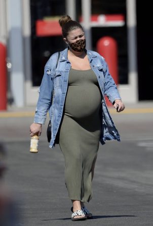 Brittany Cartwright - Out with Jax Taylor seen shopping at Target for baby clothes in Hollywood