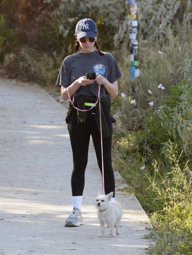 Brittany Snow - Steps Out for a stroll at Silver Lake in Los Angeles