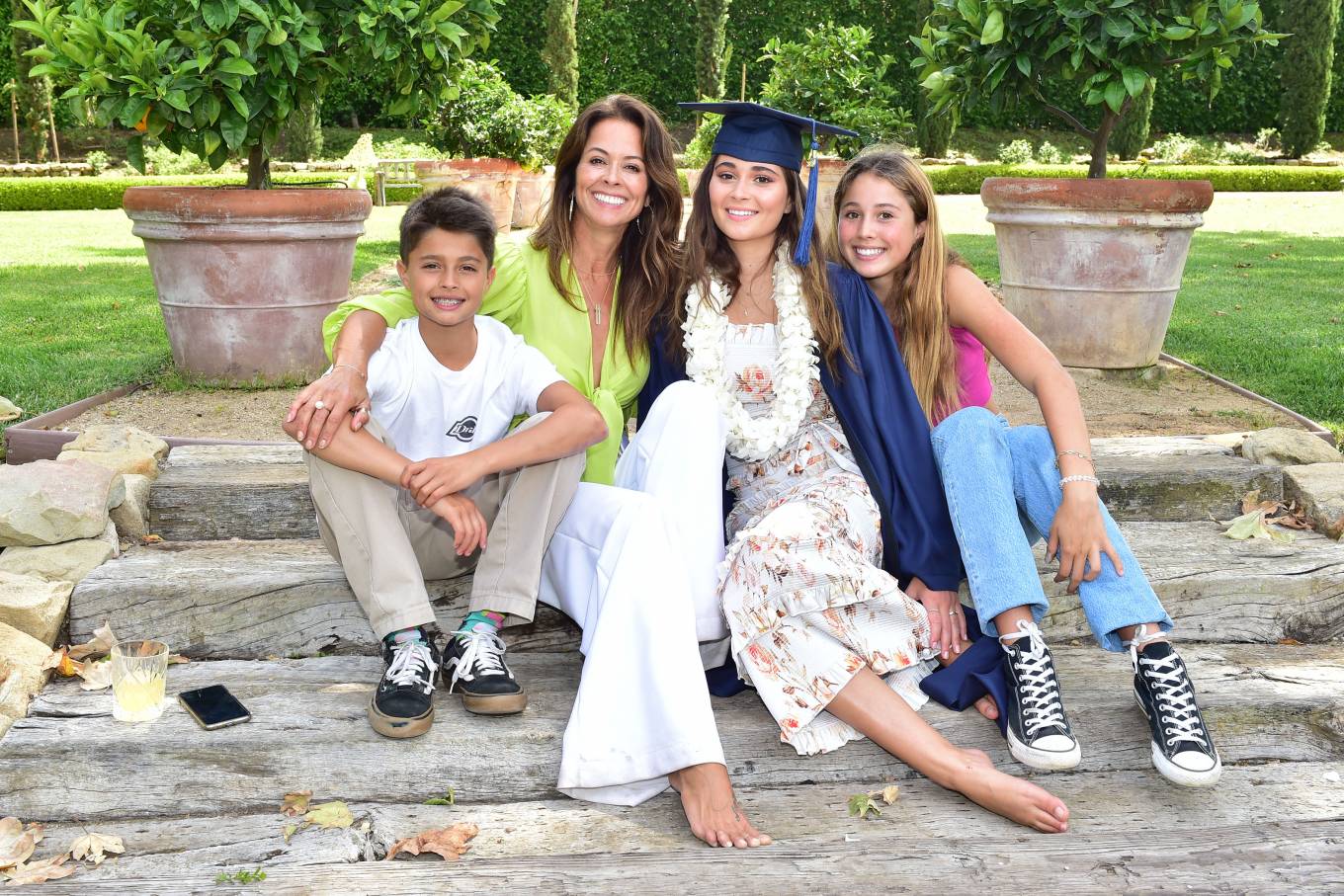 Brooke Burke - Celebrates her daughter Sierra Fisher`s graduation from ...