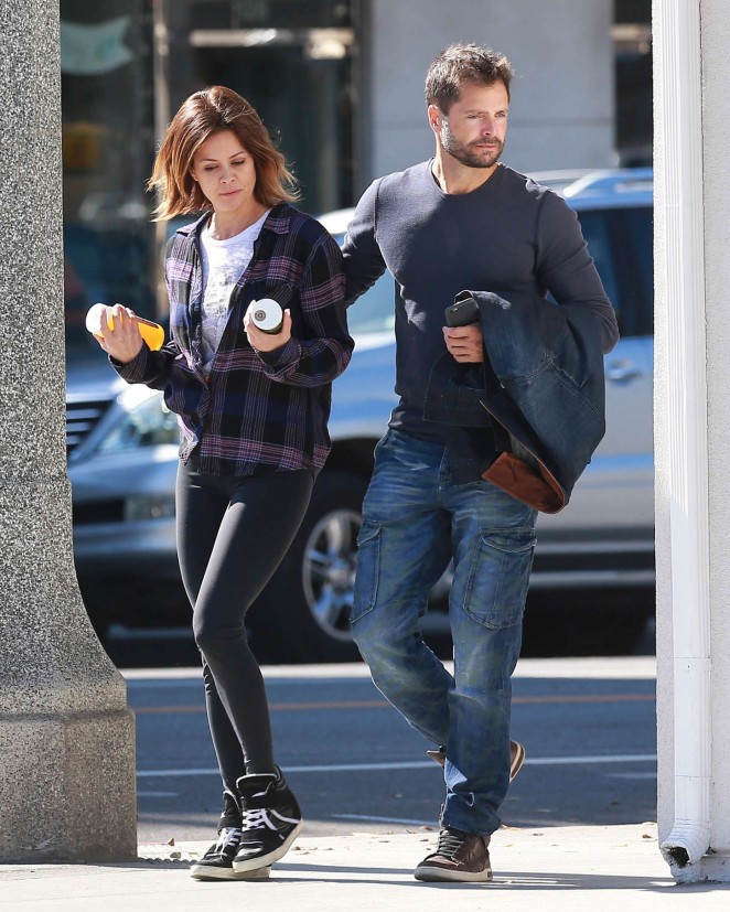 Brooke Burke - Out and about in LA