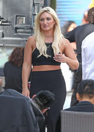 Brooke Hogan at the National Hotel in Miami Beach