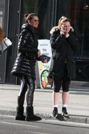 Brooke Shields and daughter Rowan Henchy - Leaving a gym in NYC