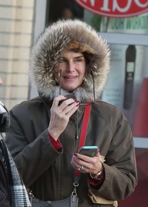 Brooke Shields - Shopping in the West Village