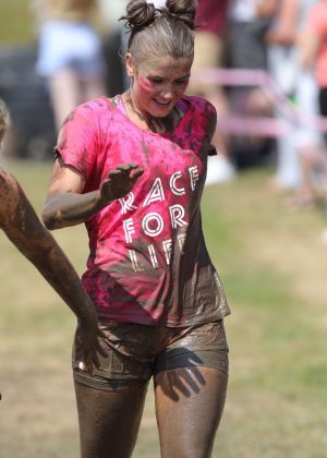Brooke Vincent - Race For Life at Heaton park in Manchester