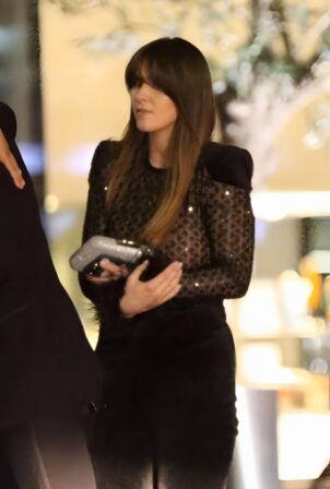 Brooke Vincent - Waiting for a taxi after the Manchester Awards