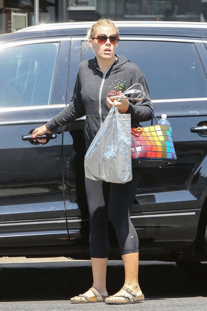 Busy Philipps at SoulCycle in West Hollywood