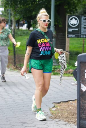 Busy Philipps - Attends a Defend Abortion Rights protest in New York