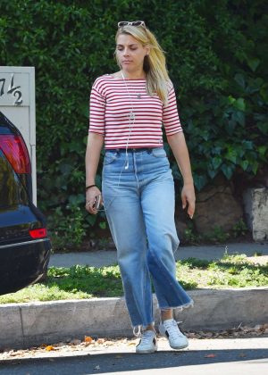 Busy Philipps in Jeans Out in Los Angeles