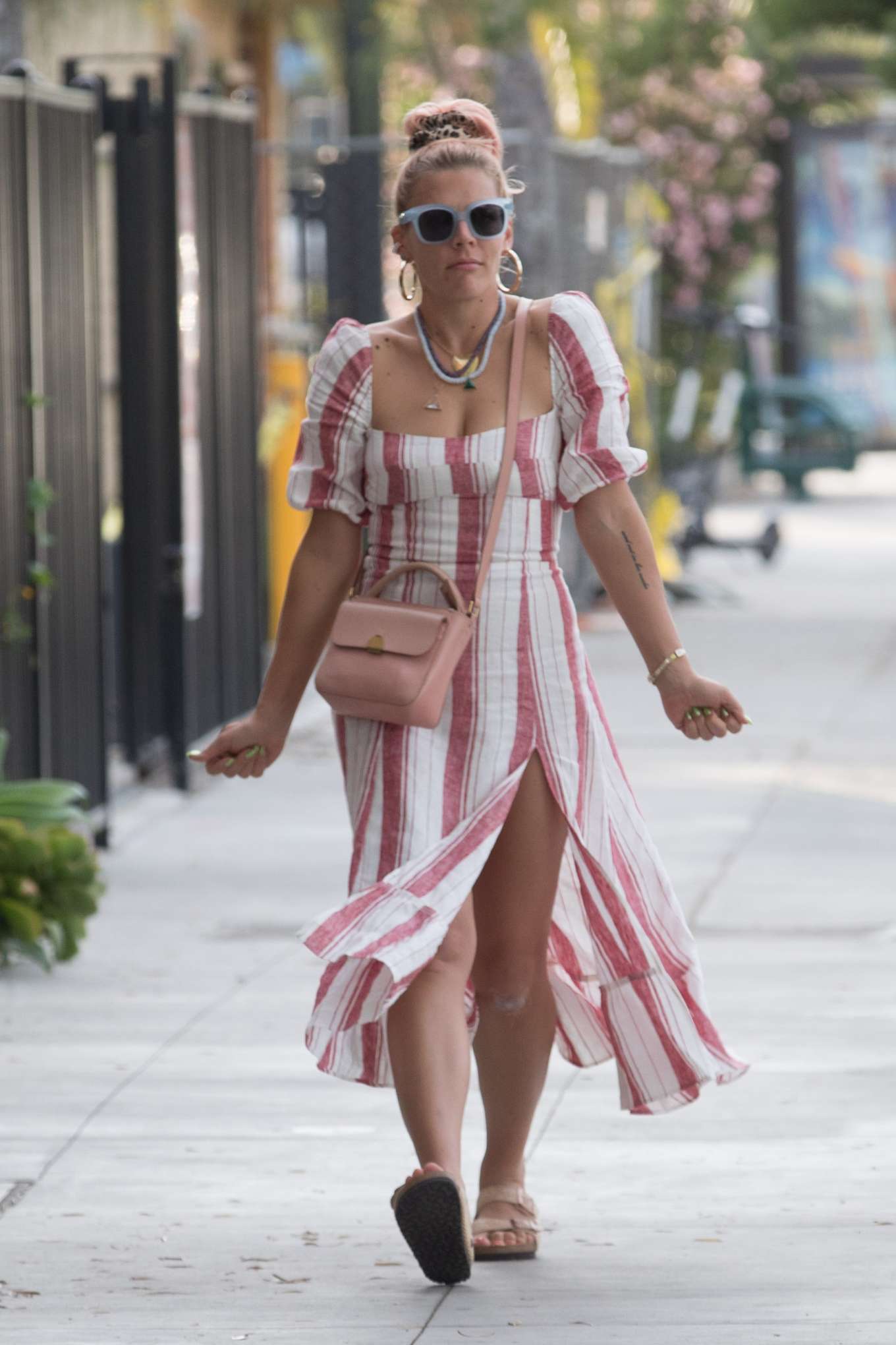 Busy Philipps in Long Dress â€“ Out in Hollywood