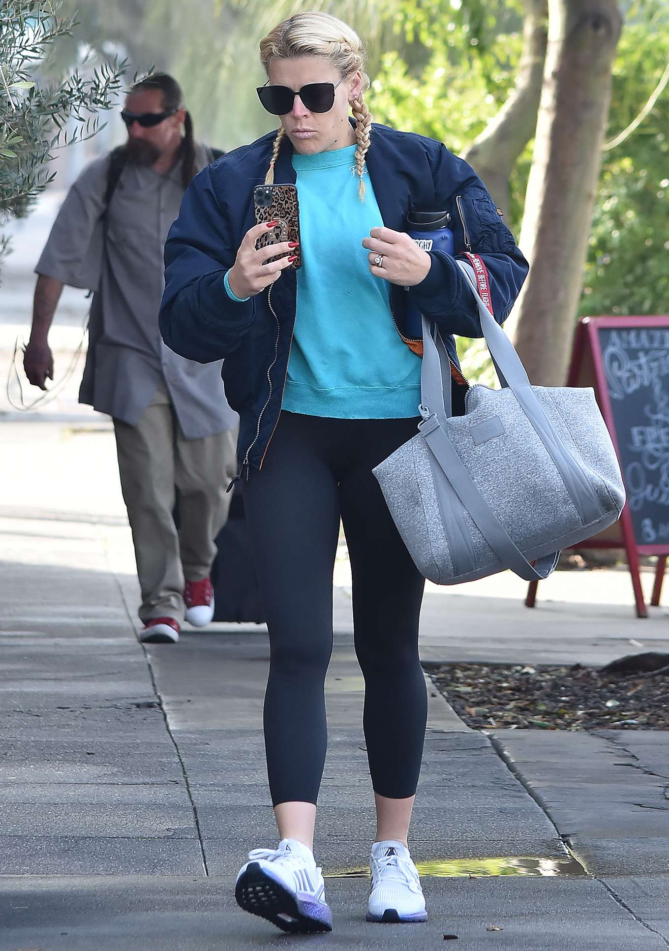 Busy Philipps in Tights - Out in Los Angeles-14 | GotCeleb