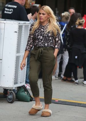 Busy Philipps - Leaving the set of Unbreakable Kimmy Schmidt in NY