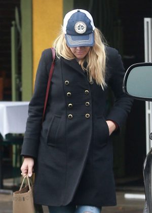 Busy Philipps on a rainy day in Los Angeles