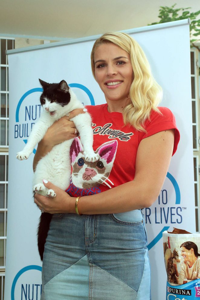 Busy Philipps - Purina Cat Chow Celebrate 'Nutrition to Build Better Lives' program in NY