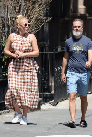 Busy Philipps - Seen at Via Carota in New York